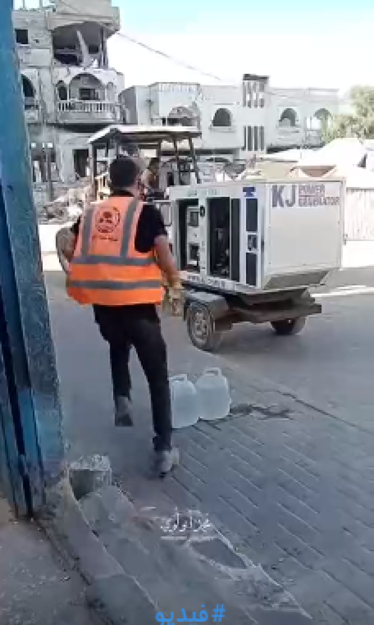 اطلاق الرصاص صوب طواقم بلدية بيت لاهيا.PNG