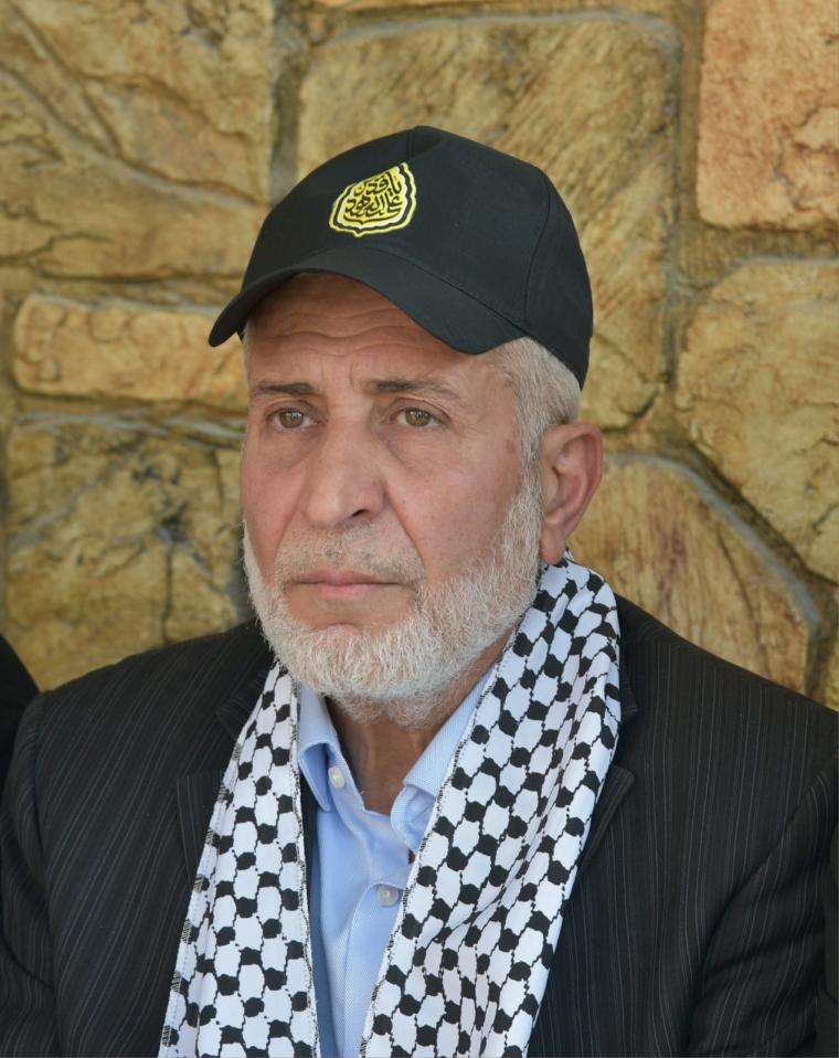 عضو قيادة الساحة و مسؤول العلاقات الفلسطينية لحركة الجهاد الاسلامي في لبنان ابو سامر موسى