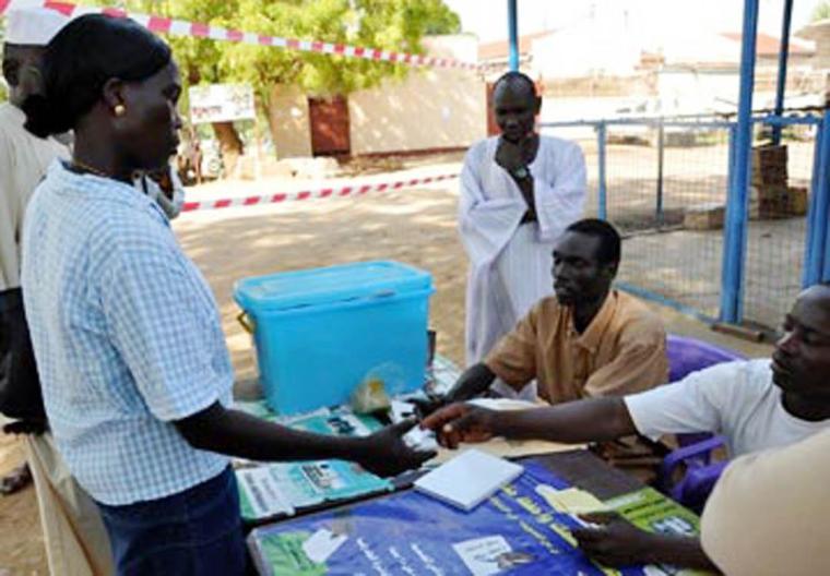 انتخابات السودان