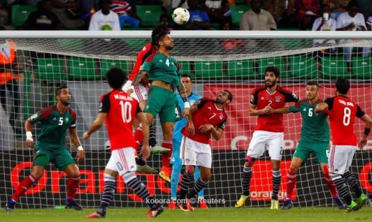 من ملعب المباراة