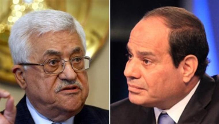عباس والسيسي