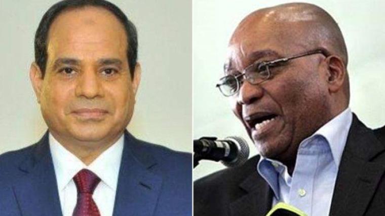 زوما والسيسي