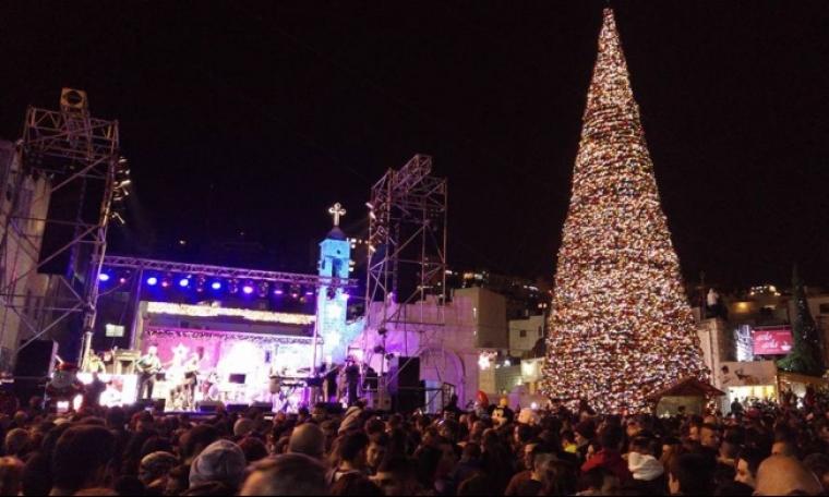 شجرة الميلاد في الناصرة