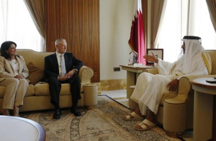قطر وامريكا