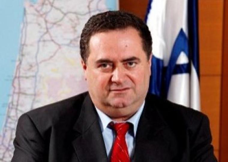  وزير المواصلات والبنية التحتية ""إسرائيل كاتس"