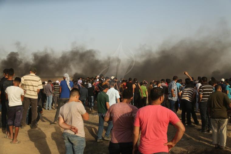 مسيرة العودة الكبرى في غزة