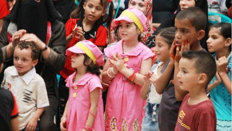 اطفال مصابون بالسرطان بغزة