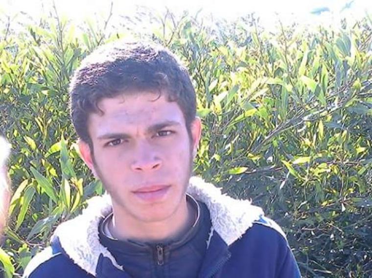 الشاب اسماعيل رصرص (17 عاماً)
