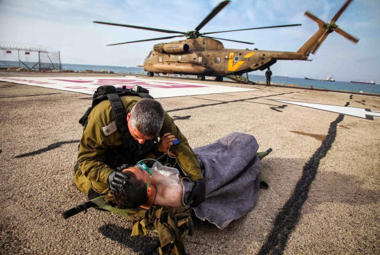 اصابة جندي إسرائيلي (ارشيف)