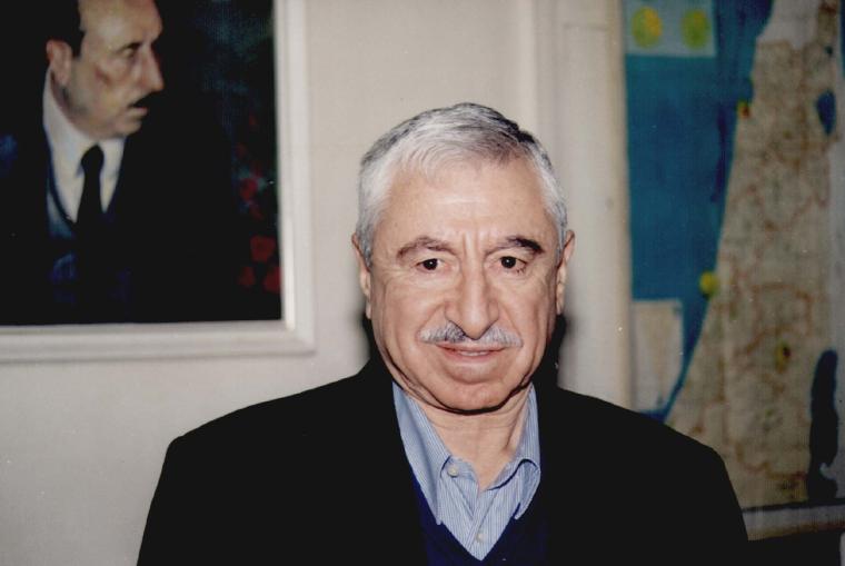 نايف حواتمة أمين عام الجبهة الديمقراطية لتحرير فلسطين