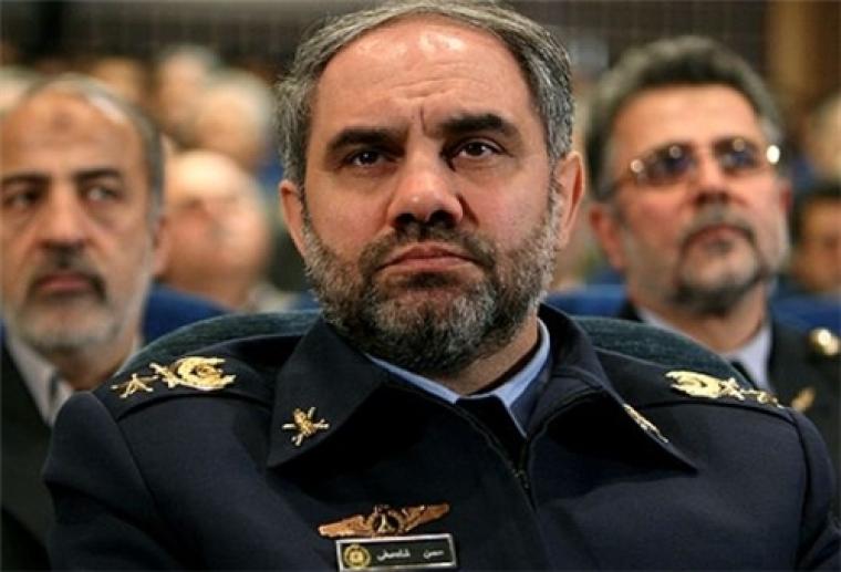 قائد سلاح الجو في الجيش الايراني العميد طيار حسن شاه صفي 
