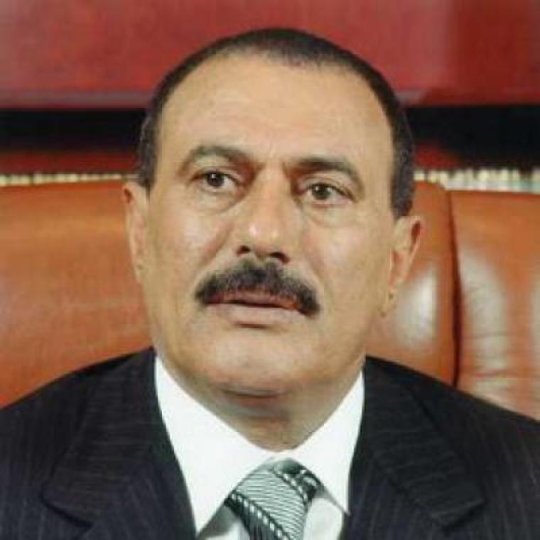 الرئيس اليمني الاسبق علي عبد الله صالح