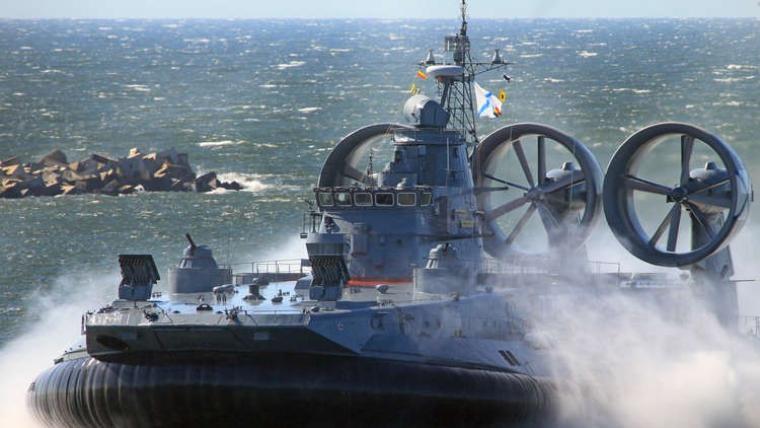 سفن روسية برمائية