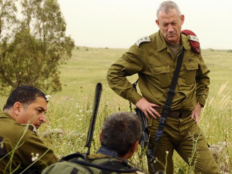 قائد جيش الاحتلال "الإسرائيلي" السابق بيني جنتس