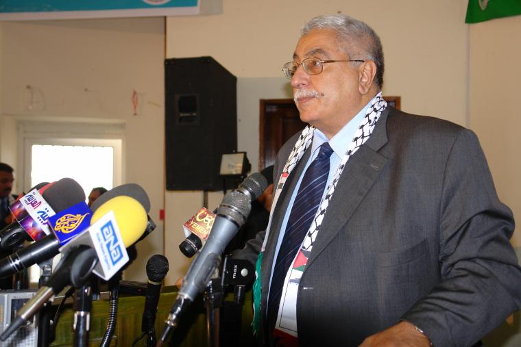 نائب أمين عام المؤتمر القومي العربي، معن بشور،