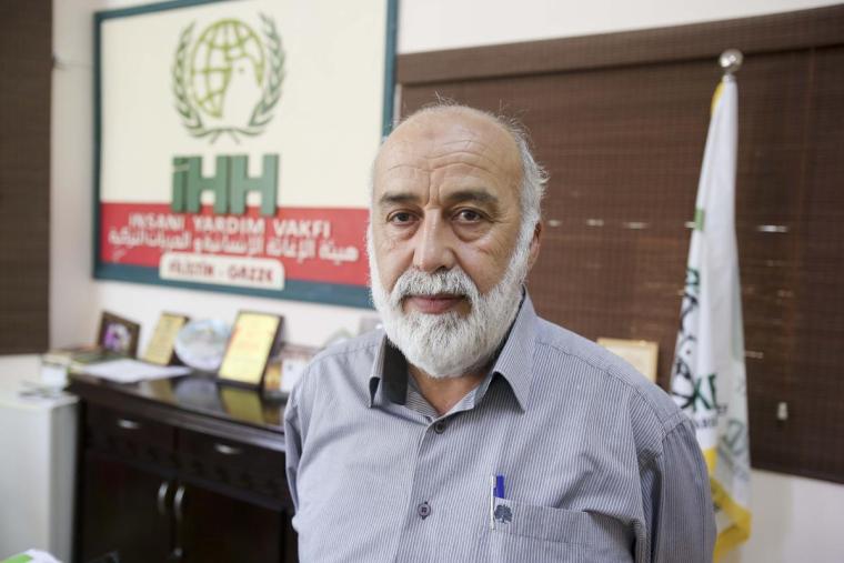 محمد كايا مدير مؤسسة IHH التركية في غزة 