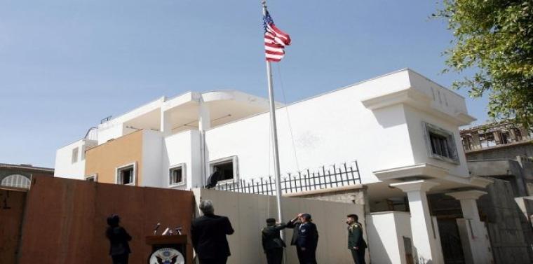 السفارة الامريكية في ليبيا