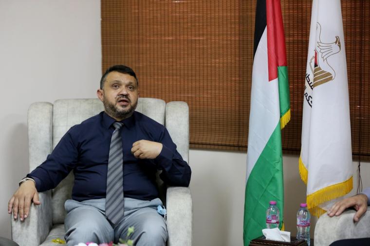 بلدية دير البلح تبحث مع الحكم المحلي التعاون بنهوض العمل لخدمة المواطنين