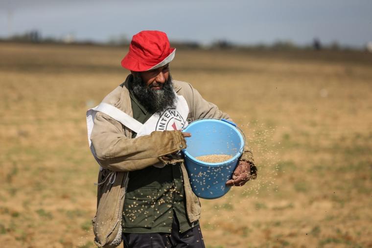 مزارعون من قطاع غزة