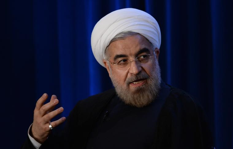  الرئيس الإيراني حسن روحاني