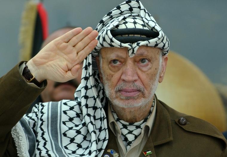 الرئيس الفلسطيني الراحل ياسر عرفات "أبو عمار"
