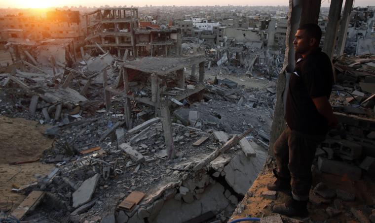 دمار قطاع غزة في الحرب الإسرائيلية