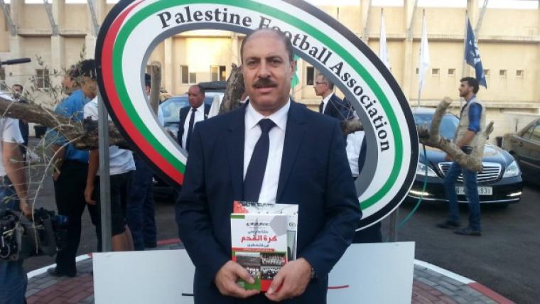 تيسير نصرالله المتحدث باسم الاتحاد الفلسطيني لكرة القدم