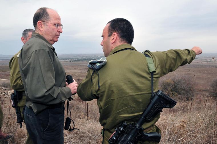 وزير الحرب الإسرائيلي موشيه يعلون