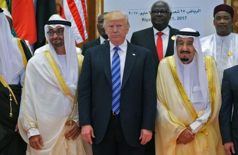 امراء الخليج يدعمون ترامب