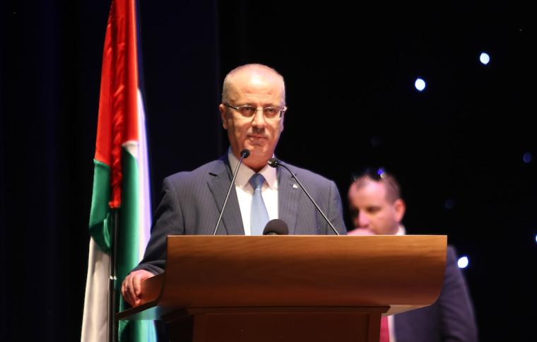 د. رامي الحمد الله رئيس الحكومة الفلسطينية