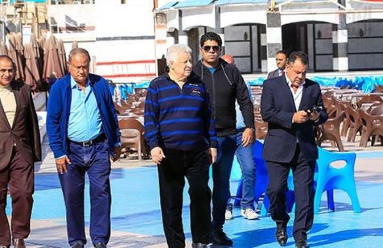 مرتضى منصور رئيس نادي الزمالك المصري