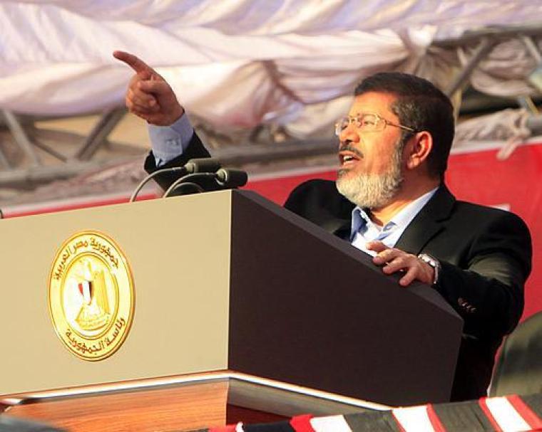 الرئيس المصري (محمد مرسي)