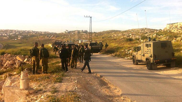 جنود الاحتلال بحث عن مستوطن مختفي