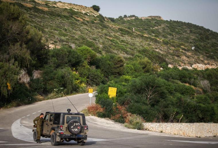 الحدود الفلسطينية المحتلة مع لبنان 
