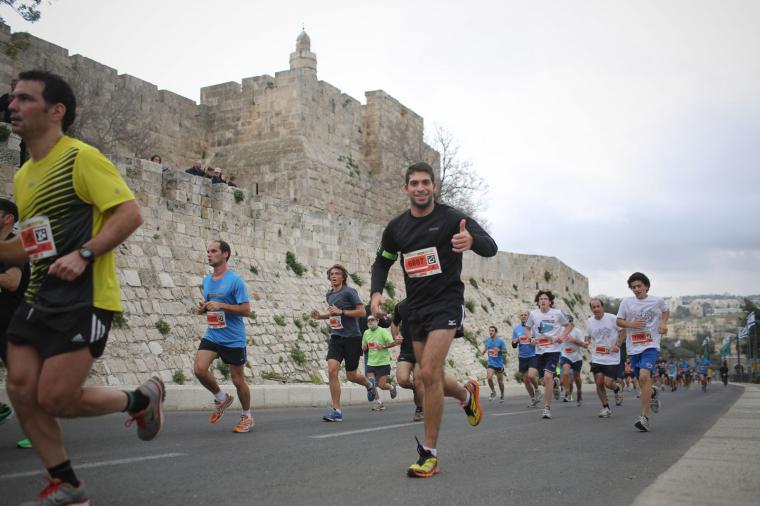 مارثون رياضي في القدس