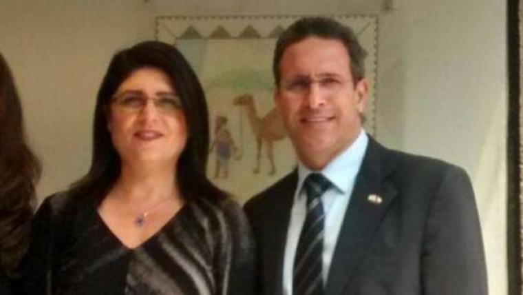 السفير الاسرائيلي في تشيلي وزوجته