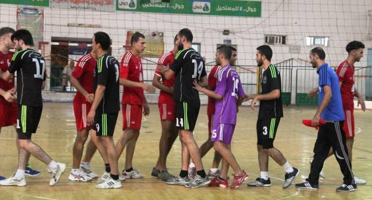 الصداقة وخدمات جباليا إلى نهائي كأس غزة لكرة الطائرة (2)