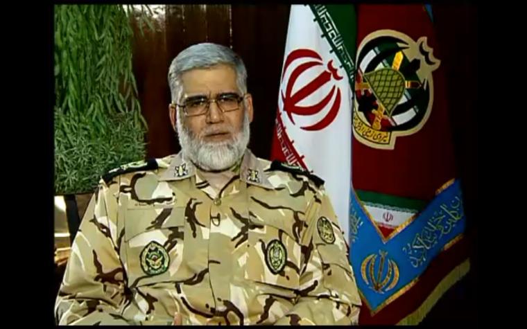 قائد سلاح البر لجيش الجمهورية الاسلامية الايرانية العميد أحمد رضا بوردستان