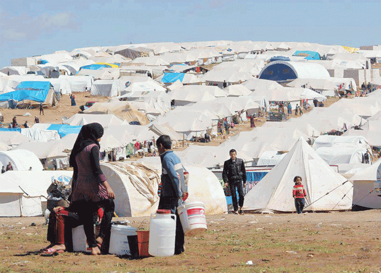مخيم السوريين