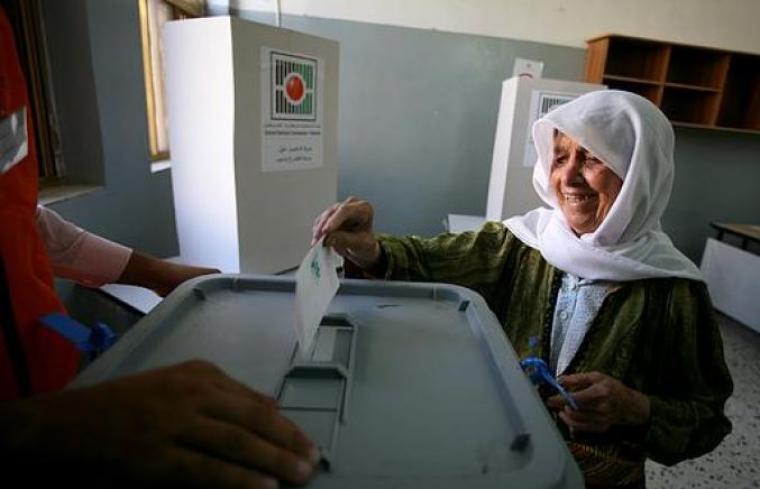 الانتخابات الفلسطينية صورة من الانترنت