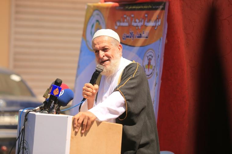 الشيخ نافذ عزام عضو المكتب السياسي لحركة الجهاد الإسلامي