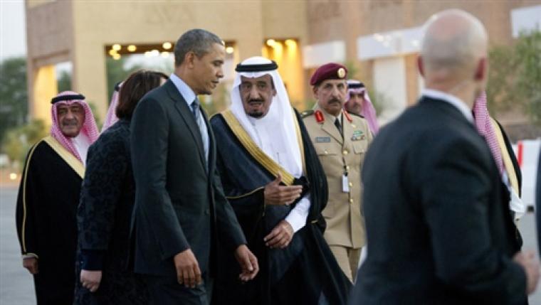 باراك اوباما والعاهل السعودي سلمان بن عبد العزيز