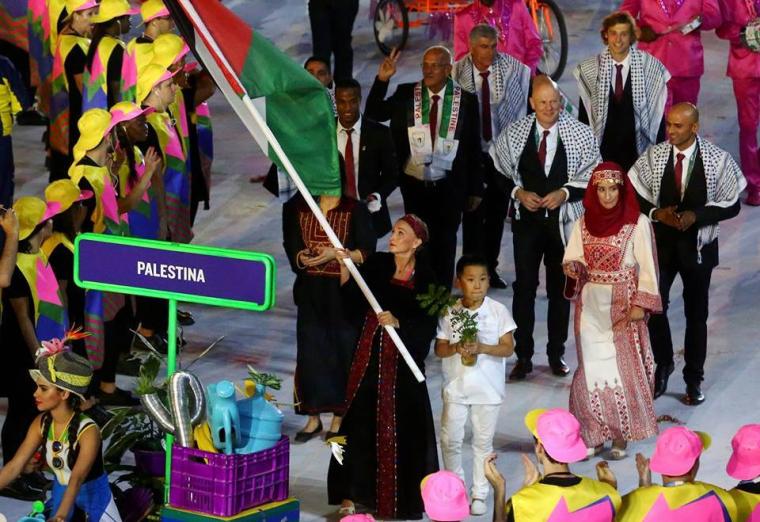 أولمبياد 2016 فلسطين