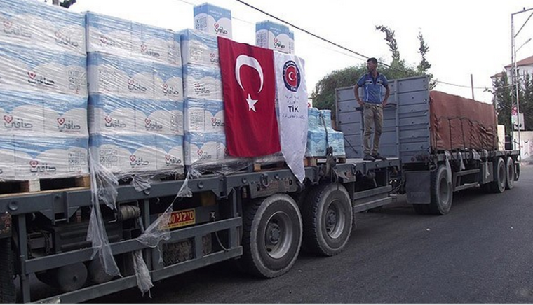 المساعدات التركية