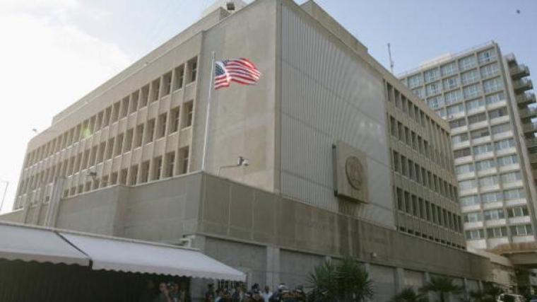 سفارة أمريكية في الأراضي المحتلة 