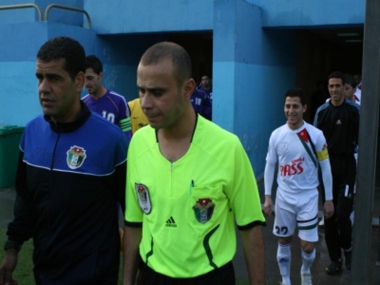 مباراة اليرموك ومنشية بني حسن في كأس الأردن