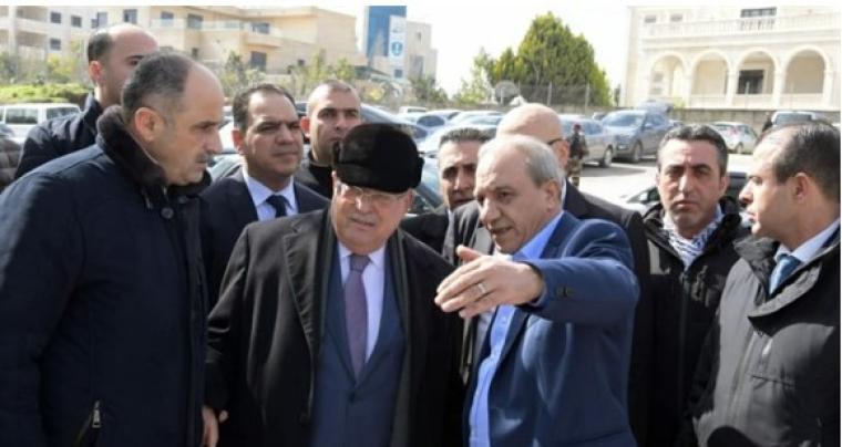 ماجد فرج ومحمود عباس