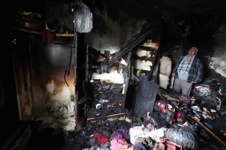 حرائق في منازل الغزيين جراء استخدام بدائل الكهرباء