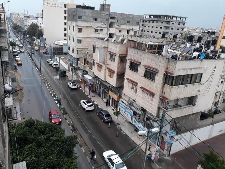امطار الخير في قطاع غزة