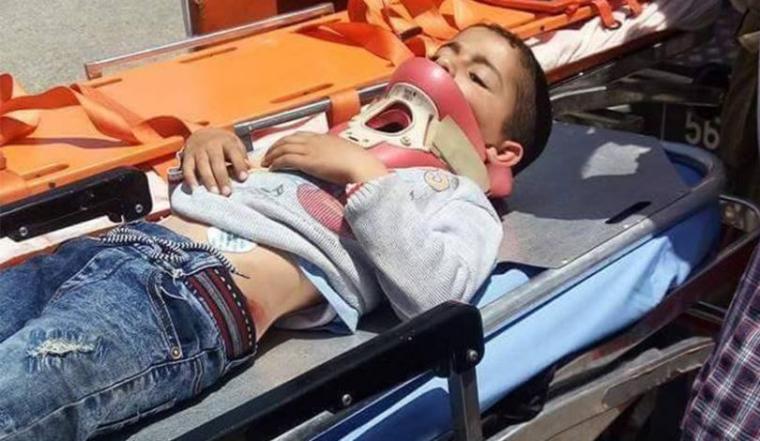 الطفل الذي تعرض للدهس من قبل مستوطن